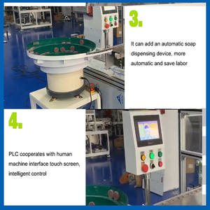 Machine d'emballage de savon solide à travail continu Machine d'emballage plissée de savon rond de savon de barre de toilette - Product Image 4