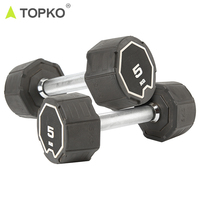Ensemble d'haltères hexagonales en fonte de haute qualité 2 kg/3 kg/5 kg/10 kg pour la musculation et l'équipement de salle de sport à domicile