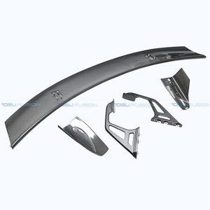 สปอยเลอร์หลังคาร์บอนไฟเบอร์แท้สำหรับ Hyundai Elantra N Avante CN7 ปี 2021-2025 รุ่น GT สไตล์ AD ชิ้นส่วนตกแต่งฝากระโปรงท้ายแบบสปอร์ต - Product Image 4
