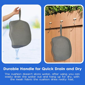 Siège <span class=keywords><strong>rehausseur</strong></span> léger pour spa à vente directe pour adultes, avec base antidérapante, pour le confort et la relaxation, taille personnalisable et découpe sur mesure - Product Image 3