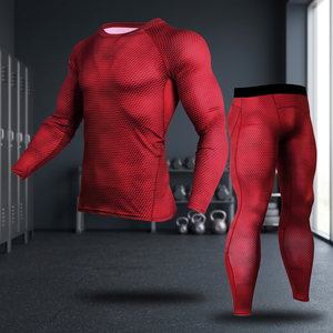 Camiseta Deportiva de Compresión para Hombre, Personalizada, Sólida, con Cintura Elástica, Estiramiento en Cuatro Direcciones, Secado Rápido, Transpirable, Sin Costuras, para Entrenamiento - Product Image 3