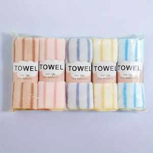 <span class=keywords><strong>Serviette</strong></span> de <span class=keywords><strong>main</strong></span> de dessin animé mignon avec une forte absorption d'eau et des propriétés de séchage rapide, en fibre de corail - Product Image 4