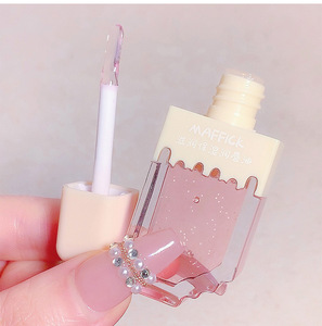 MAFFICK-brillo de labios popsicle, crema de hielo hidratante <span class=keywords><strong>con</strong></span> sabor a fruta, brillo de labios, cristal en capas, brillo de labios transparente - Product Image 2