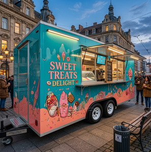 Fully Equipped Burrito Trailer Mobile Smoothie Truck VIN Certified Street Food Cart - Product Image 6