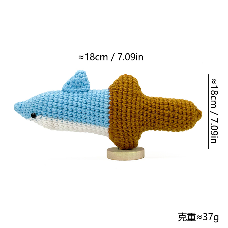 Shark sword blue