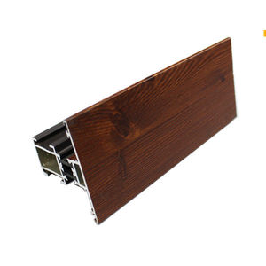 6082 6061 personalizzata 6063 <span class=keywords><strong>alluminio</strong></span> estruso a grana di legno a spruzzo profilo <span class=keywords><strong>in</strong></span> <span class=keywords><strong>alluminio</strong></span> facciata a forma di <span class=keywords><strong>H</strong></span> - Product Image 1