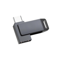 USB 3,0 Mini USB Memory Stick 8GB 16GB 32GB 128GB Metal USB Drive Dual Type-C Interfaces para Android Nuevo 64GB PendiDrive Style