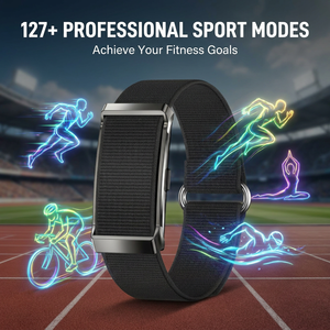 Pulsera Inteligente Delgada de Aleación de Zinc Personalizada OEM, Resistente al Agua 1ATM, Monitor de Actividad Física con Medición de Presión Arterial y Oxígeno 24H, Modelo DS10 - Product Image 3