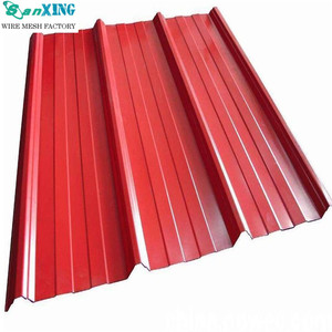 Tôle de toiture de couleur verte pour clôture temporaire de chantier - Product Image 5