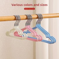 Lot de 10 mini-cintres antidérapants en métal pour vêtements de poupées, chiens, chats et autres petits objets mignons