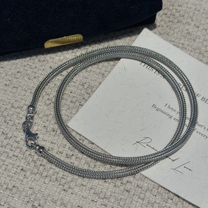 Collar de Perlas Artificiales en Forma de Concha de Plata de Ley S925 para Mujer, Cadena de Clavícula de Lujo de Alta Gama - Product Image 4
