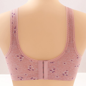 Sujetador tipo top sin aros, estilo fino para madres de mediana y mayor edad, con soporte superior, efecto minimizador para busto <span class=keywords><strong>grande</strong></span>, suave y de gran venta. - Product Image 3