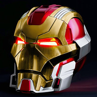 Casque de super-héros MK17 pour jeu de rôle, idéal pour les événements cosplay, casque de moto stylé