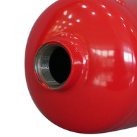 Accessoires pour extincteur à poudre sèche Youke 1kg/2.5kg/4.5kg/9kg Bouteille en acier peinte en rouge Fabriqué à Ningbo