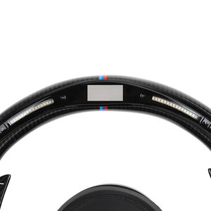Volante in Fibra di Carbonio Stile M con LED e Mezza Pelle per <span class=keywords><strong>BMW</strong></span> F10 F15 F16 F20 <span class=keywords><strong>F25</strong></span> F30 F31 F34 F36 M3 F80 M4 F82 X5 E70 E72 M2 M3 - Product Image 3