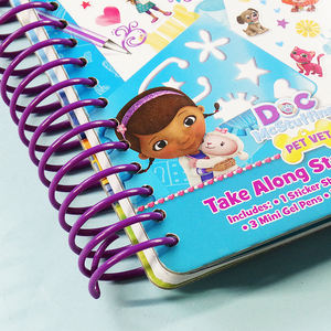 Anak-anak Belajar Menggambar Mewarnai Set Disesuaikan Spiral Mewarnai Buku untuk Anak-anak dengan Warna Pembuat - Product Image 6