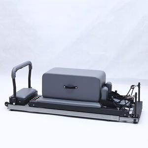 Commercial Studio Fitness Pilate <span class=keywords><strong>Lit</strong></span> Aluminium Pliable Trundle Pilates Reformer - Product Image 3