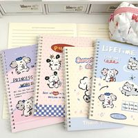 Cahiers à spirales A5 avec couvertures colorées et motifs esthétiques mignons pour les commandes en gros