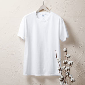 เสื้อยืดผ้าฝ้าย150 GMS สำหรับผู้ชายขนาดใหญ่พิเศษเสื้อยืดธรรมดาพิมพ์ลายเสื้อยืดออกแบบได้ตามต้องการ - Product Image 1