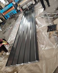Tôles de Toiture Ondulées Galvanisées Z30-Z275, Calibre de Revêtement 32-28, Certifiées BIS EN, Découpées en Acier Plein Dur, Toiture Métallique en Zinc - Product Image 3