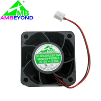 Mini ventilateur de refroidissement axial DC à haut débit d'air, 40x40x28mm, 5V, 12V, double roulement à billes, pour module d'imprimante 3D, dissipation de chaleur