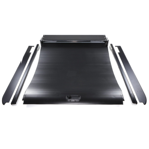 Venta al por mayor 4x4 duro impermeable Anti ladrón Manual Tonneau cubierta retráctil camión rodante cama cubierta para Toyota Tundra Tacoma <span class=keywords><strong>Hilux</strong></span> - Product Image 4