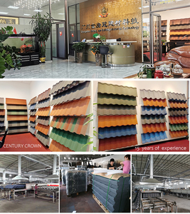 Tuiles de toiture en métal à <span class=keywords><strong>prix</strong></span> de gros de Guangzhou, matériaux de toiture, tôles de toiture en acier revêtues de pierre - Product Image 6