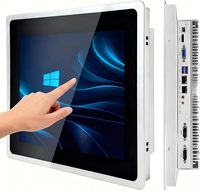 Ce PC industriel tout-en-un se connecte à divers appareils, y compris des capteurs, des imprimantes, des programmeurs PLC, une architecture silencieuse sans ventilateur