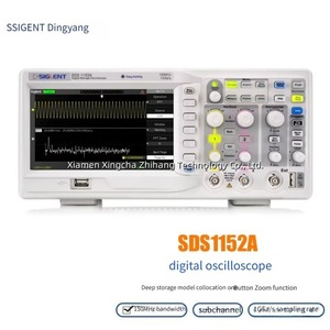 Oscilloscope numérique Siglent 2 canaux : Bande passante de 100 MHz, Fréquence d'échantillonnage de 1 GSa/s, Résolution verticale 8 bits et Plusieurs types - Product Image 4