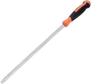 Wholesale Extra-Large Flathead Screwdriver Enlarged Lengthened Flat-Head Long Thickened <b>Rod</b> Pry Bar <b>Plastic</b> Handle Screwdriver - Product Image 4