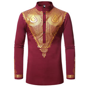 Vêtements africains pour hommes tendance <span class=keywords><strong>2022</strong></span>, <span class=keywords><strong>chemise</strong></span> à imprimé Dashiki africain, <span class=keywords><strong>chemise</strong></span> de travail décontractée pour hommes, vêtements africains pour hommes - Product Image 3