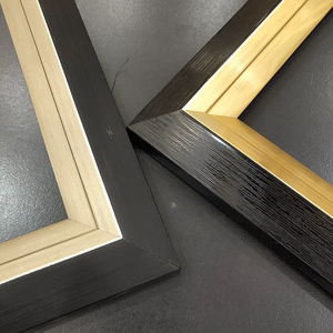 Bingkai foto emas busa PS gaya Eropa Retro Amerika cetakan lukisan minyak dekoratif plastik ramah lingkungan garis tepi Inggris - Product Image 5