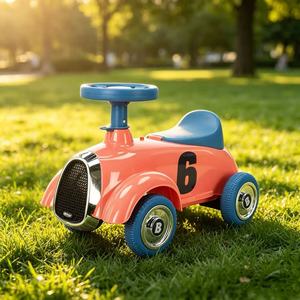 Voiture à pédales <span class=keywords><strong>pour</strong></span> enfants style <span class=keywords><strong>camion</strong></span> de chantier, jouet coulissant <span class=keywords><strong>pour</strong></span> tout-petits, voiture à pousser manuelle à 4 roues <span class=keywords><strong>pour</strong></span> bébés, <span class=keywords><strong>pour</strong></span> les détaillants - Product Image 6