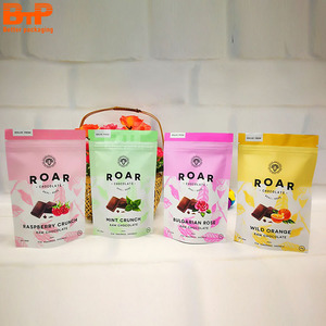 Tùy chỉnh in cấp thực phẩm vật nuôi <span class=keywords><strong>doypack</strong></span> đứng lên hàng đầu dây kéo túi Mylar nhôm lá túi cho Kẹo sô cô la đồ ăn nhẹ - Product Image 6