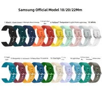 Bracelet de sport en silicone multicolore avec boucle ardillon pour Samsung Galaxy Watch 5 6 – Bracelet de remplacement en gros