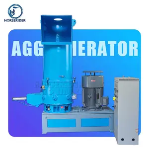 150kg plastic shopping bag film agglomerator recycling machine compactor for pp pe film