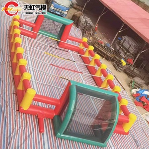 Terrain de football gonflable 12x6x2.2mH en vente terrain de football gonflable commercial jeu de sport table humaine terrain de football terrain - Product Image 1