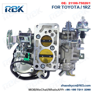 คาร์บูเรเตอร์รถยนต์ 21100-75021 สำหรับเครื่องยนต์โตโยต้า ฟาว เจพี รุ่น 1RZ อะไหล่ทดแทน - Product Image 3