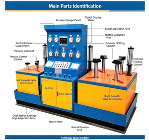 Nuova Tecnologia Valvola a <span class=keywords><strong>Farfalla</strong></span> Idraulica per Banco con Motore e Pompa in Acciaio al Carbonio Personalizzazione OEM per Tenuta Idrostatica - Product Image 6
