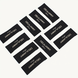 Nhãn dệt Satin thân thiện với môi trường với hình chữ nhật/hình vuông/cuộn cho hàng may mặc (tùy chọn logo riêng) - Product Image 4