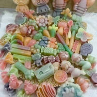 Wholesale Tik Tok Popular Exotic Chinese Snacks Sweets Fruit Gummy Jam Candies Funny Gum Style Wax Bottle Toy Candy Fruity