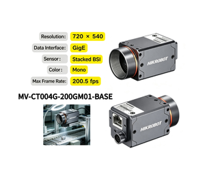 Nueva Cámara Industrial HIK ROBOT MV-CT004G-200GM01-BASE, Cámara Monocromática GigE de 0.4MP con Escaneo de Área - Product Image 5