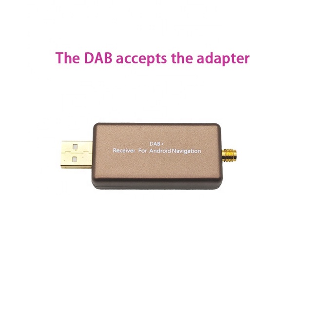 Car DAB+ Digital Signal Receiver Box with Wireless/Wired Connection for Android Navigation Universal Mode 6 Year Warranty