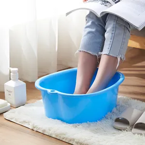 Kova plastik havzaları yıkama emmek bitkisel su havzası yıkama ayakları ayak SPA banyosu