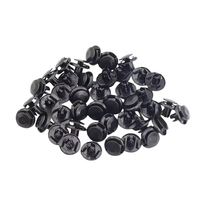 Clips de fixation en nylon de type poussoir pour doublure d'aile de voiture, neufs, adaptés aux attaches de voiture