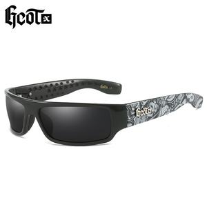 Gafas <span class=keywords><strong>de</strong></span> Sol Deportivas Unisex GCOTX G283 Estilo Chicano Biker Gang Moda Hip-Hop Costa Oeste <span class=keywords><strong>Lentes</strong></span> Ópticas Polarizadas TAC UV400 - Product Image 1