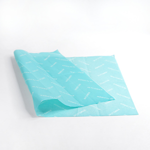 Wholesale Supplier Thick Blue Gift Wrapping Tissue Paper Shopping Clothing <b>Packaging</b> Custom Paper Wrapper with Your Own Logo - Product Image 3