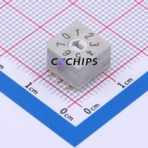 QDR-08S Rotary Encoder SMD-6P,10x10mm Switch Whole Sale Electronic Component Chips Supplier & BOM Service - Product Image 1