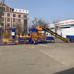 Machine à fabriquer des briques écologiques en béton SHENGYA QT4-15 <span class=keywords><strong>pour</strong></span> fabricant de blocs, 380V, alimentation électrique triphasée - Product Image 3