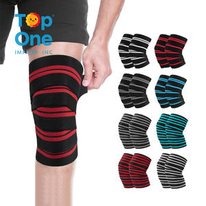 Top One réglable respirant Compression Gym Fitness haltérophilie Powerlifting genou Wrap Bandages - Product Image 1